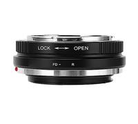 Adaptador de Lente Montura de Anillo Convertidor de Aleación de Aluminio de Alta Precisión para Cámara ESOR - Se Adapta a Lentes SLR con Montura FD