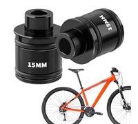 Adaptador de liberación rápida para portabicicletas, adaptador de conversión de buje para hub de bicicleta, accesorios de reparación de bicicletas para hombre y mujer, con adaptador de eje insertable