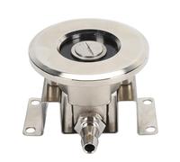 Adaptador de Limpieza de Barril de Cerveza de Acero Inoxidable a Prueba de Fugas con Potente Efecto de Limpieza para la Barra del Hogar Accesorio Fuerte y de Limpieza Fácil de