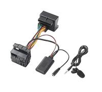 Adaptador de llamadas manos libres Bluetooth compatible con Peugeot 307 407 508 Citroen C5 RD4 C6 Blaupunkt VDO Bosch Radio, CD inalámbrico estéreo AUX interfaz de música