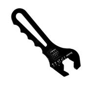 Adaptador de llave de montaje, llave de manguera de aluminio, manguera de agarre firme, ajustable para extremos de adaptadores