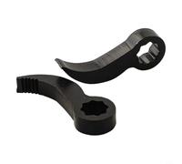 Adaptador de llave de palanca de 1/2 pulgada para extracción de medio eje, adaptador profesional de barra de palanca, herramientas de espacio reducido, reparación automotriz, 2 unidades