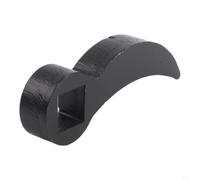 Adaptador de llave de palanca de 1/2 pulgada para extracción de medio eje, resistente para cabezal de palanca para herramientas de reparación de automóviles en espacios reducidos