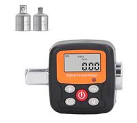 Adaptador de llave dinamométrica digital con pantalla LCD, herramienta electrónica de precisión, herramienta de par para mantenimiento de automóviles y bicicletas, medición de par multifunción