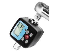 Adaptador de llave dinamométrica digital, de herramienta dinamométrica electrónica con pantalla LCD, incluye adaptadores de 1/2", 1/4" y 3/8" Lectura fácil(200N)