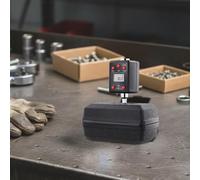 Adaptador de llave dinamométrica digital, probador de par, con unidades métricas LED SAE con trinquete de modo de seguimiento de pico automático que proporcionan 0.3-600 Nm (6.35 mm)