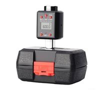 Adaptador de llave dinamométrica digital profesional, se adapta a llave de trinquete de 1/4 3/8 1/2 3/4 pulgadas, mide 1 3 a 6600 Nm, doble unidad de pies Lb y Nm, alertas audibles y LED, modos de