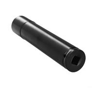 Adaptador de llave hexagonal de 200 mm de largo, convertidor de extensión de impactos profundos, acero al cromo vanadio duradero para llave eléctrica y neumática (30 mm)