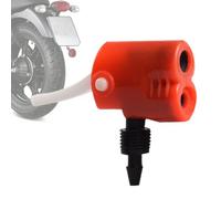 Adaptador de llenado de aire versátil - Conector inflador de doble cabeza a prueba de la, pieza de extensión de pesado | Regulador de flujo de aire de precisión, ajuste d