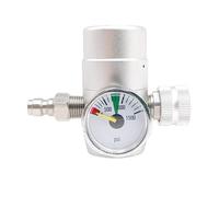 Adaptador de llenado de cilindro de agua de carga rápida, cilindro adaptador de botella de 8 mm macho TR21-4 rosca