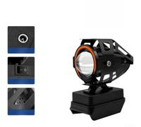 Adaptador de luz de trabajo LED de 21 V para DAYI para batería con reproductor de música, modos de luz triples, reflector portátil