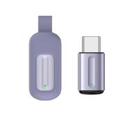 Adaptador de mando a distancia IR inteligente tipo C en miniatura adecuado para teléfonos para controlar televisores proyectores, tamaño de bolsillo, controlador IR para electrodomésticos