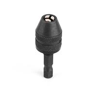 Adaptador De Mandril, 0,3-3 Mm SG 1/4 Pulg. Broca Sin Llave Convertidor De Adaptador De Vástago Hexagonal Para Mandril