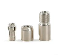 Adaptador de mandril de amoladora angular a amoladora recta, kit de conversión de herramienta eléctrica de rosca M10 para amoladoras de 100 tipos, acero de alto carbono, 3 mm, 6 mm (3 mm)
