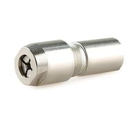 Adaptador de mandril de amoladora angular resistente para conversión de amoladora recta hecho de materiales de acero de alto carbono, adaptador de molienda multifuncional