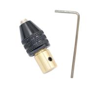 Adaptador de mandril de brocas eléctricas, portabrocas de 0,3-3,5mm con llave hexagonal, convertidor adaptador de cambio rápido