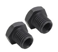 Adaptador de mandril de husillo de cabezal de torno de madera M18X2.5 a 1-8TPI for mecanizado CNC de madera y Metal herramienta de torneado de tornos de motor Manual 2 uds