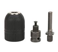 Adaptador de mandril de taladro con vástago hexagonal de 1/2 pulgada Convertidor de mandril de taladro eléctrico autoajustable Rango de sujeción de 2 a 13 mm Rosca de 1/2 a 20 UNF