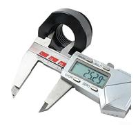 Adaptador de mandril de torno de madera | Convertidor de rosca de husillo de 40 mm a 18 mm/25,4 mm/30 mm/33 mm | Metal para piezas de máquina CNC para tornos de carpintería | Negro (40 mm a 2.5 cm)