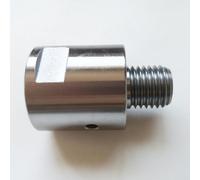 Adaptador de mandril de torno de madera para cambio de eje no roscado de 12 tpi a husillo roscado de 8 tpi