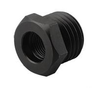 Adaptador de mandril de torno de madera para husillo de cabezal con rosca externa de 33 mm compatible con múltiples tamaños de rosca interna, incluyendo 24 mm y 25 mm (D)