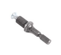 Adaptador De Mandril Portabrocas Sin Llave Vástago Hexagonal 3/8-24unf Con Tornillo Para Tamaños De Broca 6 10 13 Mm Acero De Alta Calidad