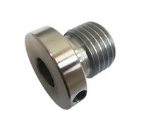 Adaptador de mandriles de torno de madera de 33 mm a 25 mm, adaptador de husillo de rosca de tornillo para carpintería, adaptador de husillo de torno de carpintería, manga reductora