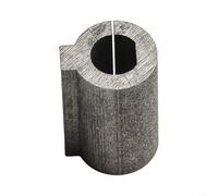 Adaptador de manga de eje RV030 para motor 23 para acoplamiento reductor de engranaje helicoidal, se adapta a ejes de motor de 6 35 mm o 8 mm a eje de entrada sin fin de 11 mm de diámetro (6,35 mm)