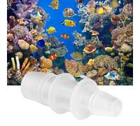 Pssopp Adaptador de Manguera de Acuario Convertidor de Manguera de Acuario Tubo de Acuario Conector de tubería Accesorios de Manguera de Bomba de Aire(3 Piezas 12 mm / 16 mm)