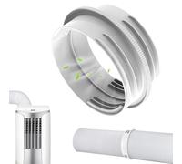Adaptador de Manguera de Aire Acondicionado, Ac-oplamiento de manguera de escape, 130/150 mm A-daptador A-ire Acondicionado Portatil, Adaptador de Tubo para Aire Acondicionado, Fácil de Instalar