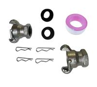 Adaptador de manguera de aire de metal a presión, resistente a la erosión, herramienta de acoplamiento a prueba de fugas para herramientas neumáticas, sistemas automotrices, conectores de fontanería