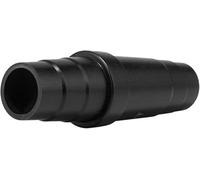 Adaptador de manguera de aspiradora negro, adaptador de herramienta de aspiradora, conector de manguera de aspiradora, accesorio de manguera de aspiradora, material ABS, reductor de manguera de vacío