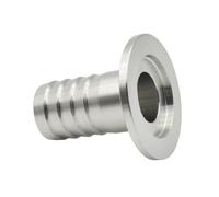 Adaptador de manguera de brida de vacío de acero inoxidable 304 - Accesorio de púas sanitarias soldadas Tri Clamp - Durable y(16mmx50)