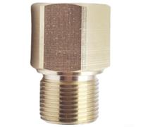 Adaptador de manguera de conexión rápida M22 de latón compatible con tamaños de rosca de 14 mm, 15 mm y 16 mm en lavadoras a presión (M22-15)