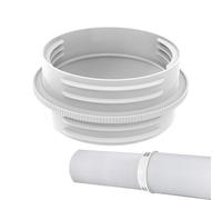 Adaptador De Manguera De Escape De AC,Acoplador Universal Aislado - Acoplador De Extensión Para Manguera De Ventilación De AC Portátil | para Reparación Enfriamiento RV Salón Ventana Puerta Pared