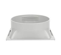 Adaptador de manguera de escape para aire acondicionado portátil universal | Conector de tubo de 15 cm para aire acondicionado móvil para roscas horarias y antihorarias, hogar, oficina