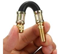 Adaptador de manguera de goma flexible para válvula de neumático de rueda de coche de 105 mm