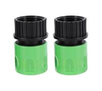 Adaptador de manguera de grifo con conector rápido, rosca macho y hembra de 3/4 pulgadas, for tubería de jardín, junta de riego por goteo, EURO USA(Female 3/4"-USA)