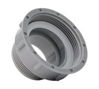 Adaptador de manguera de jardín a fregadero de cocina con junta de tubo de drenaje roscada para conectar arandelas de zanahoria y salidas de grifo estándar (60-46 mm)