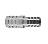 Adaptador de manguera de laboratorio con conector de púas de acero inoxidable, adaptador de púas de manguera recta for equipos agrícolas (1 pieza)(6mmx12mm)