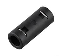 Adaptador de manguera de lavado a presión, conector de tubo de extensión para LAVOR para Nilfisk para Bosch, pieza de repuesto de plástico de ingeniería para conectar múltiples mangueras, negro (D)