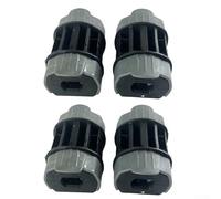 Adaptador de manguera de lavado a presión de conexión rápida, compatible con karcher para k1 K2 K3 K4 K5 K6 Series, conector de extensión de entrada de 9 mm para limpieza al aire libre (4 piezas)
