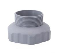 Adaptador de manguera de piscina Intex 11239 para montaje en pared, conector de repuesto compatible con kit de mantenimiento de lujo y skimmer de piscina modelo 28001E pieza de equipo de piscina