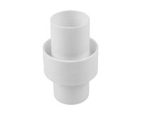Adaptador de manguera de piscina para Hayward AXV092 11207C, conecta dos mangueras de vacío hembra de 1.5 pulgadas para piscina VAC Plus Ultra Navigator, conector ABS blanco