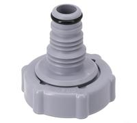 Adaptador de manguera de repuesto A con collar, conector de manguera de bomba de piscina sobre el suelo adaptador de manguera de piscina con bomba de conexión roscada para accesorios de piscina Intex