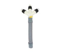 Adaptador de manguera de salida de lavadora, conector de tubería de entrada, junta en T del depósito de drenaje, conector divisor, acoplamiento de manguera de drenaje(B)