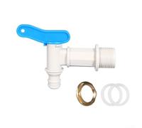 Adaptador de manguera de tanque de agua con sello a prueba de fugas y mecanismo de espiga de conexión rápida para uso en fábricas, laboratorios y talleres (B)