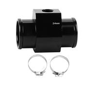 Adaptador de manguera del sensor del radiador del medidor de temperatura del tubo de junta de temperatura del agua 34 mm/1,34 pulgadas