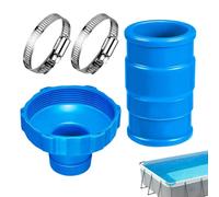 Adaptador de Manguera para Aspiradora para Piscina Conexión Rápida | Kit Adaptador Manguera Aspiradora Piscina Hogar Patio Trasero Comercial Residencial Mejora