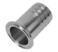 Adaptador de manguera sanitaria SS304 de 1.5 pulgadas para sistemas de elaboración de alimentos, lácteos, bebidas, etc